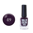 Лак для нігтів Go Active Nail Polish Nail in Color №49 (баклажановий), 10 мл 