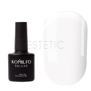 Komilfo Color French Base 006 - камуфлююча база для гель-лаку (молочний, холодний білий), 8 мл