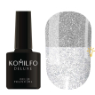Komilfo Гель-лак Luminous Collection L001 (сріблястий, світловідбиваючий), 8 мл
