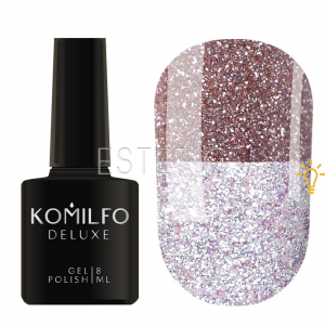 Komilfo Гель-лак Luminous Collection L004 (бежевий, світловідбиваючий), 8 мл
