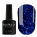 Фото 1 - Гель-лак Komilfo Stardust Glitter №008 (насичений синій з блискітками різного розміру), 8 мл 