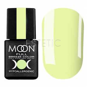 Гель-лак MOON FULL Breeze color №446 (солнечно-желтый, эмаль), 8 мл