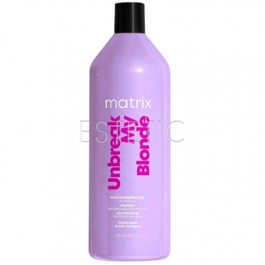 Matrix Total Results Unbreak My Blonde Strengthening Shampoo Шампунь для укрепления волос, 1000 мл