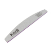 Kodi Professional Пилка для нігтів у формі "Півмісяць" №95, абразивність 180/220, сіра