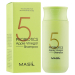 Фото 1 - MASIL 5 Salon Probiotics Apple Vinegar Shampoo - Мягкий безсульфатный шампунь с пробиотиками и яблочным уксусом для волос, 150 мл