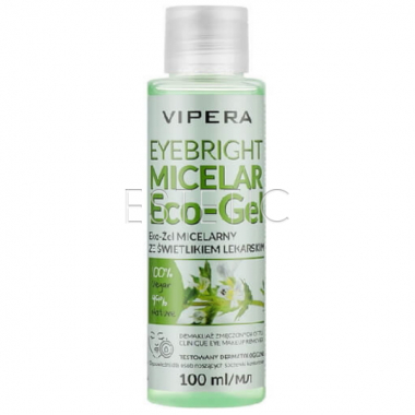 Vipera Eyebright Micellar Eco-Gel Міцелярний гель для зняття макіяжу, 100 мл