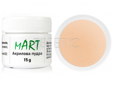 mART Acrylic Powder №04 Cover Beige - Акрилова пудра камуфлююча (бежевий), 15 г
