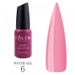 Edlen Professional Water Gel №06 - Моделирующий жидкий гель №06 (розовый персик), 9 мл