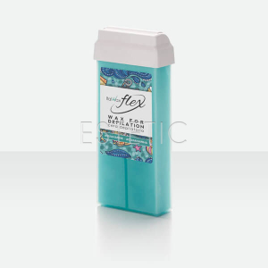 ITALWAX Flex Aquamarine - Воск кассетный аквамарин роликовый, 100 мл