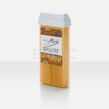 ITALWAX Flex Amber - Віск кассетний бурштин роликовий, 100 мл