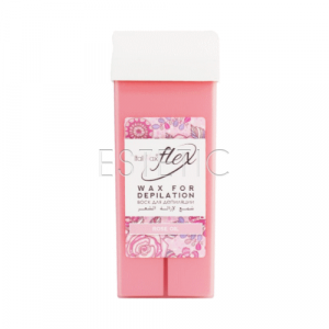 ITALWAX Flex Rose Oil - Воск кассетный кремовая роза роликовый, 100 мл