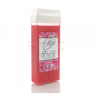 ITALWAX Flex Raspberry - Воск кассетный малина роликовый, 100 мл