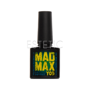 YO! Max Med Top Coat NO-WIPE with UV filter - Топ з ультрафіолетовим фільтром і без липкого шару, 8 мл