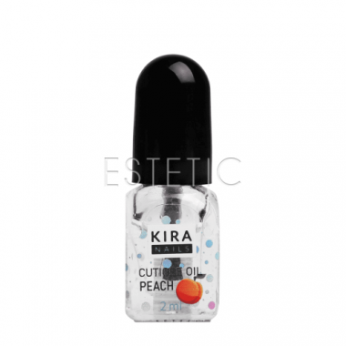 KIRA Nails Cuticle Oil Peach - Масло для кутикулы, 2 мл