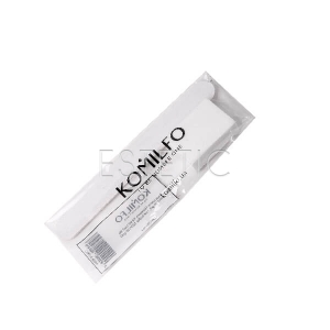 Komilfo Набір індивідуальний №2 (білий) - пилка 120/150 + баф 120/120