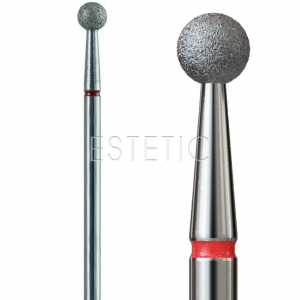 Фреза Шар 4,5 мм алмазная красная 001.514.045 GLprof 