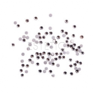 Komilfo Стрази копія Сваровські Bk.Diamond, розмір 3 (100 штук в упаковці)