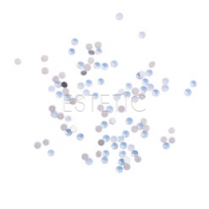 Komilfo Стрази копія Сваровські Blue Opal, розмір 3 (100 штук в упаковці)