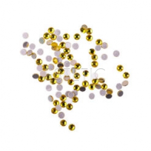 Komilfo Стрази копія Сваровські Citrine, розмір 3 (100 штук в упаковці)