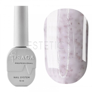 SAGA Professional LEAF BASE №14 - Камуфлирующая база (молочный с нежно-розовой поталью), 8 мл