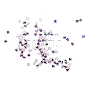 Komilfo Стрази копія Сваровскі, Crystal AB, розмір 4 (100 штук в упаковці)