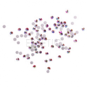 Komilfo Стрази копія Сваровскі, Crystal AB, розмір 5 (100 штук в упаковці)