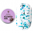 Гель із сухоцвітами SAGA Professional Flower Gel №02, 5 мл