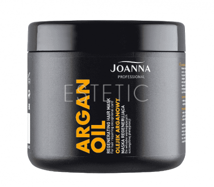 Joanna Professional ARGAN OIL - Маска для волосся регенеруюча з аргановою олією, 500 мл