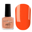 KOMILFO ArtiLux №035 -  Лак для нігтів (помаранчевий з шиммером, емаль), 8мл
