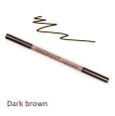 Карандаш для бровей NIKK MOLE EkkoBeauty Eyebrow Pencil восковой со щеточкой (Dark brown)