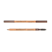 Фото 2 - Карандаш для бровей NIKK MOLE EkkoBeauty Eyebrow Pencil восковой со щеточкой (Dark brown)