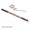 Олівець для брів NIKK MOLE EkkoBeauty Eyebrow Pencil восковий зі щіточкою (Grey brown)