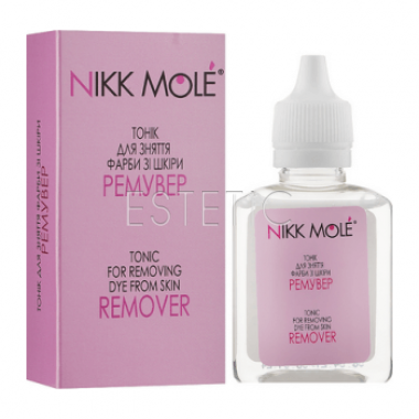 Тоник NIKK MOLE Tonic For Removing Dye From Skin для снятия краски с кожи, 50 мл