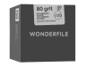 Фото 3 - Wonderfile - Клейові файли, диск 20 мм, 80 гріт (50 шт)