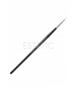 KODI Пензлик для роспису нігтів F (розмір 00, ворс: нейлон, дерев'яна чорна ручка)