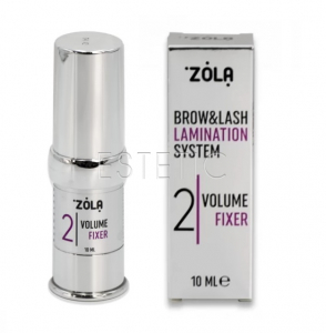 Состав для ламинирования ZOLA Brow&Lash Lamination System 02 Volume Fixer, 10 мл