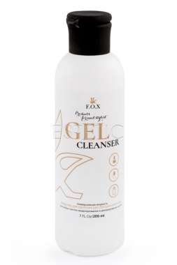 F.O.X Gel Cleanser - Средство для удаления липкого слоя, 200 мл