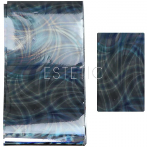 Komilfo Фольга для лиття (срібло орнамент, голограма)