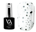Valeri Base Dots №66 - Цветная база (белая с чёрной крошкой), 6 мл