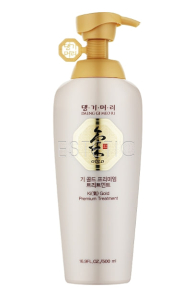 DAENG GI MEO RI Ki Gold Premium Treatment – ​​Увлажняющий кондиционер для всех типов волос, 500 мл