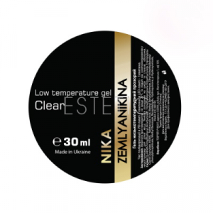 Nika Zemlyanikina Clear Gel - Гель для наращивания (прозрачный), 30 мл