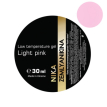 Nika Zemlyanikina Light Pink Gel - Гель для нарощування (світло-рожевий), однофазний, 30 мл