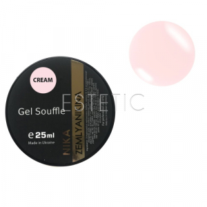 Nika Zemlyanikina Souffle Cover - Гель для наращивания (нежно-бежевый), однофазный, 25 мл