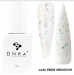 Фото 1 - DNKa Cover Base #0054 Sensation - Цветная база для гель-лака (молочно-белый с разноцветной крошкой), 12 мл