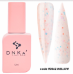DNKa Cover Base #0062 Mellow - Цветная база для гель-лака (кремовый с разноцветной крошкой), 12 мл