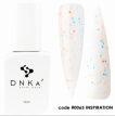 DNKa Cover Base #0063 Inspiration - Цветная база для гель-лака (молочный с разноцветной крошкой), 12 мл