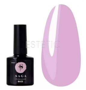 SAGA Professional Color Base №16 - Камуфлирующая база (бледный лиловый), 8 мл