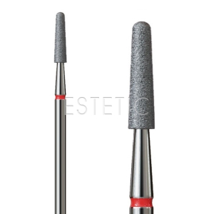 Фреза Конус закругленный 3,1 мм алмазная красная 199.514.031 GLprof 