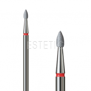 Фреза Бутон 2,1 мм алмазная красная 243.514.021 GLprof 