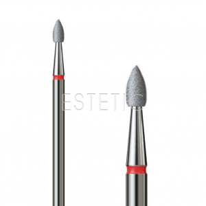 Фреза Бутон 2,5 мм алмазная красная 243.514.025 GLprof 